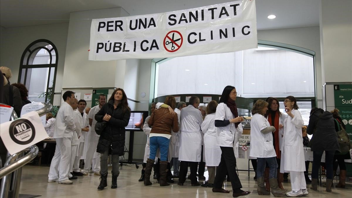 La sanidad pública catalana necesita 5.000 millones más al año