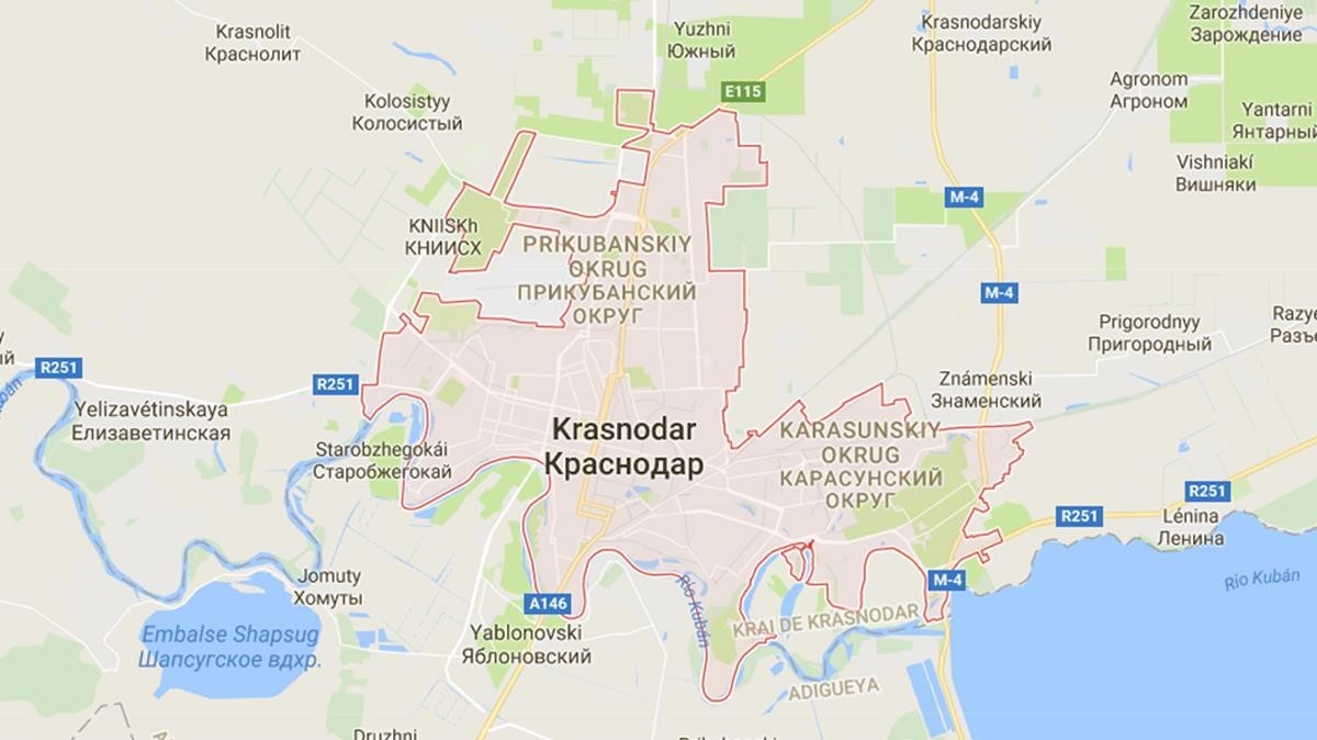 krasnodar mapa rusia Detenida una pareja de caníbales acusada de varios crímenes