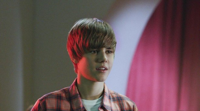 Justin Bieber, con 15 años, en el 2010. 