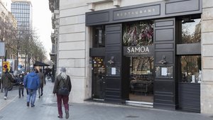 El restaurante Samoa, en Barcelona, ha bajado la persiana recientemente.