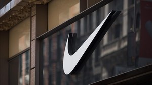 El logo de Nike, en su tienda de Nueva York; la multinacional es una de las protagonistas de los ’papeles del paraíso.&#160;
