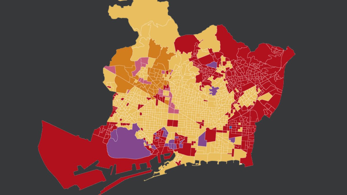 mapa colegios barcelona Qué votó tu vecino de Barcelona en las elecciones generales 2019?