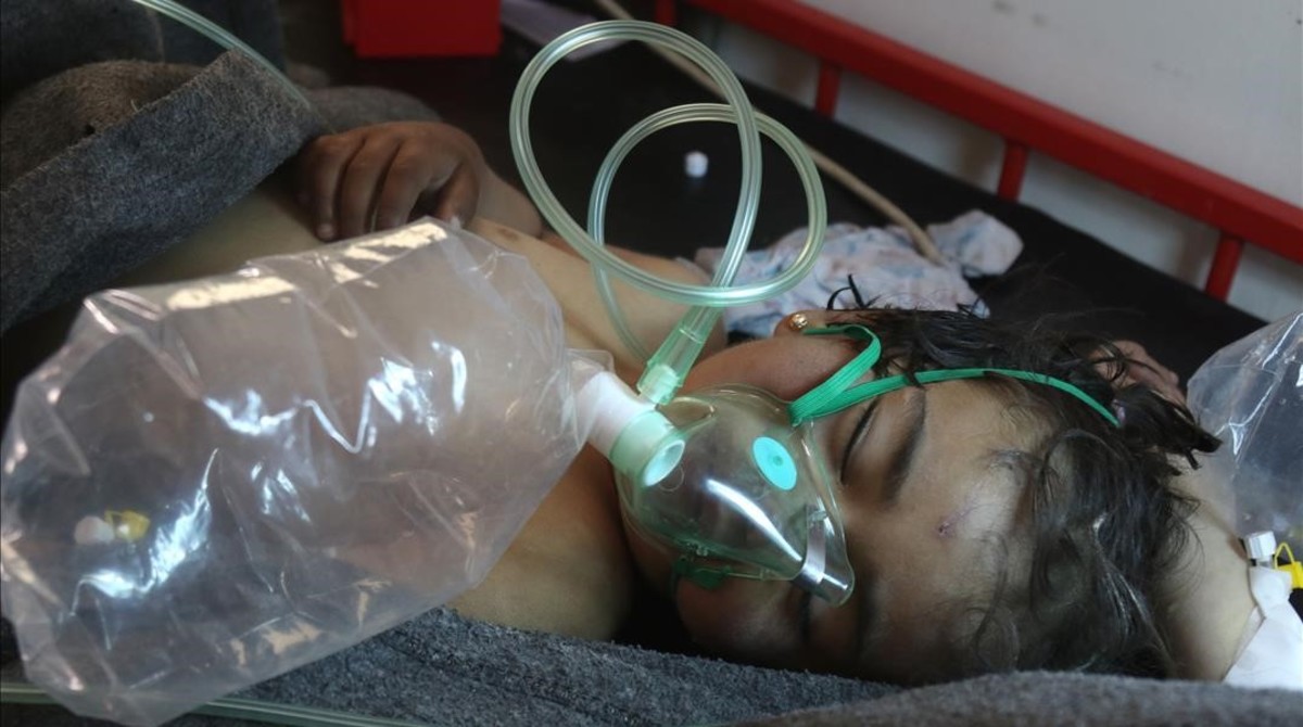 Resultado de imagen para muertes en siria por armas quimicas