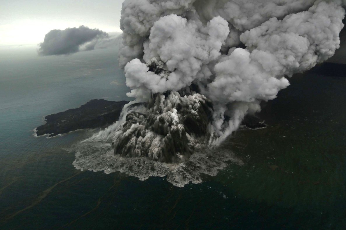 Sumatra Vulkanausbruch