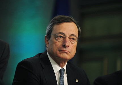 El presidente del Banco Central Europeo, Mario Draghi, este viernes en Dubln.