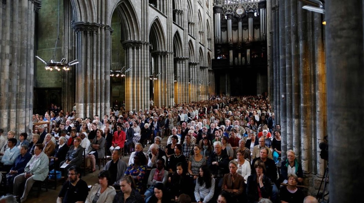 Hace tres años, crsitianos y musulmanes unidos contra el terrorismo en Rouen