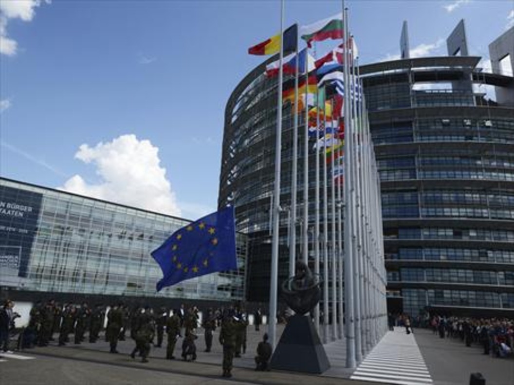 Exterior del Parlamento Europeo.&#160;