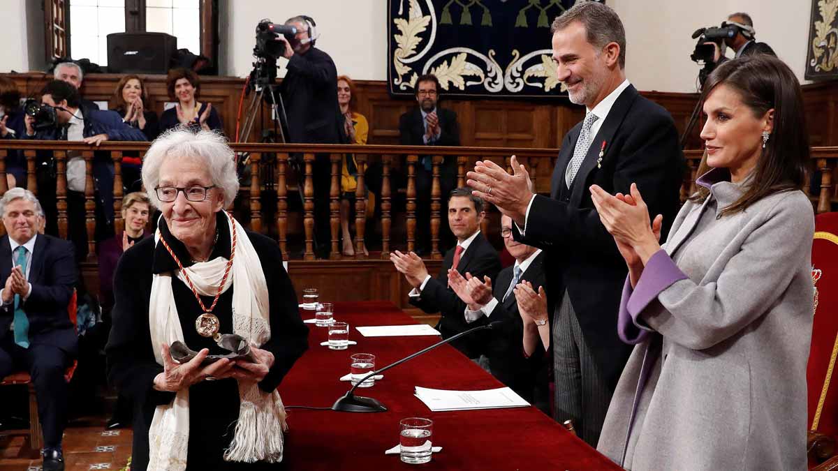 Ida Vitale recibe el Premio Cervantes 2018