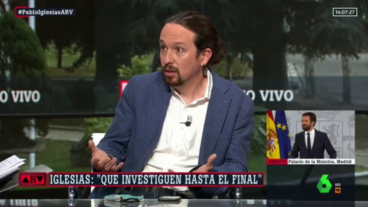 Pablo Iglesias Reaparece En Al Rojo Vivo Con Nuevo Look Pendiente Y